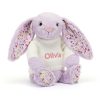 Blossom Jasmine Bunny with Personalised Cream Jumper