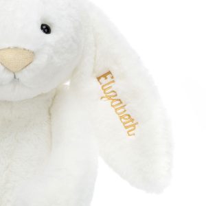 Personalised Bashful Luxe Bunny Luna Huge