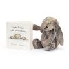 Lapin Timide Veille Sur Tes Nuits and Bashful Cottontail Bunny Medium