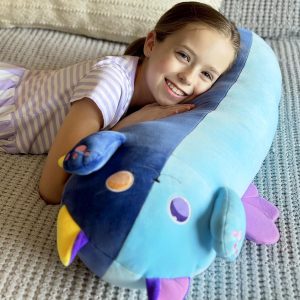 Big Cat Splicing Long Throw Pillow. 42 Inches