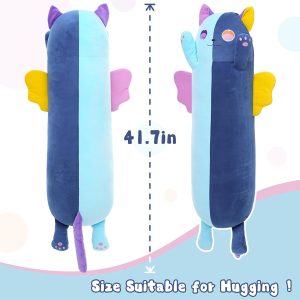 Big Cat Splicing Long Throw Pillow. 42 Inches