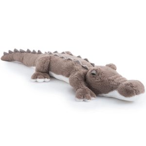 Alligator Stuffed Animals Crocodile Plush Toy. Brown/Green. 67 Inches